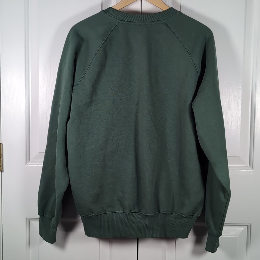 The North Face Men’s Evolution Crew Sweatshirt Green Size Medium Gorpcore - Picture 3 of 7